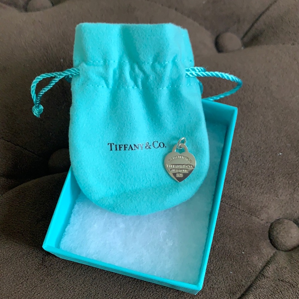 Authentic Return to Tiffany small charm purple